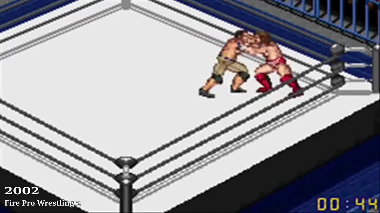 Эволюция Fire Pro Wrestling 1989-2017