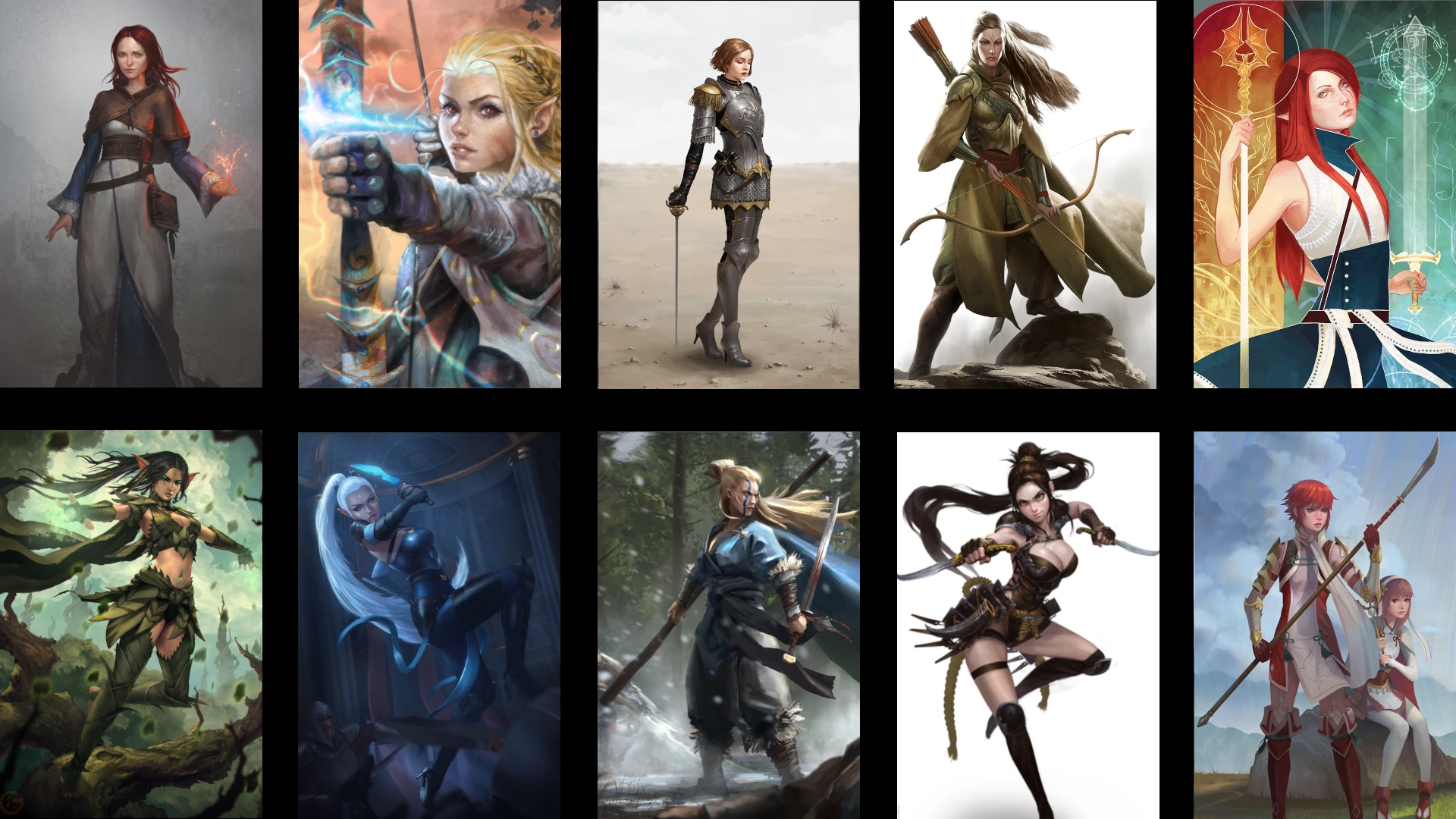 Pathfinder: Kingmaker "The Shadow Portrait Pack"