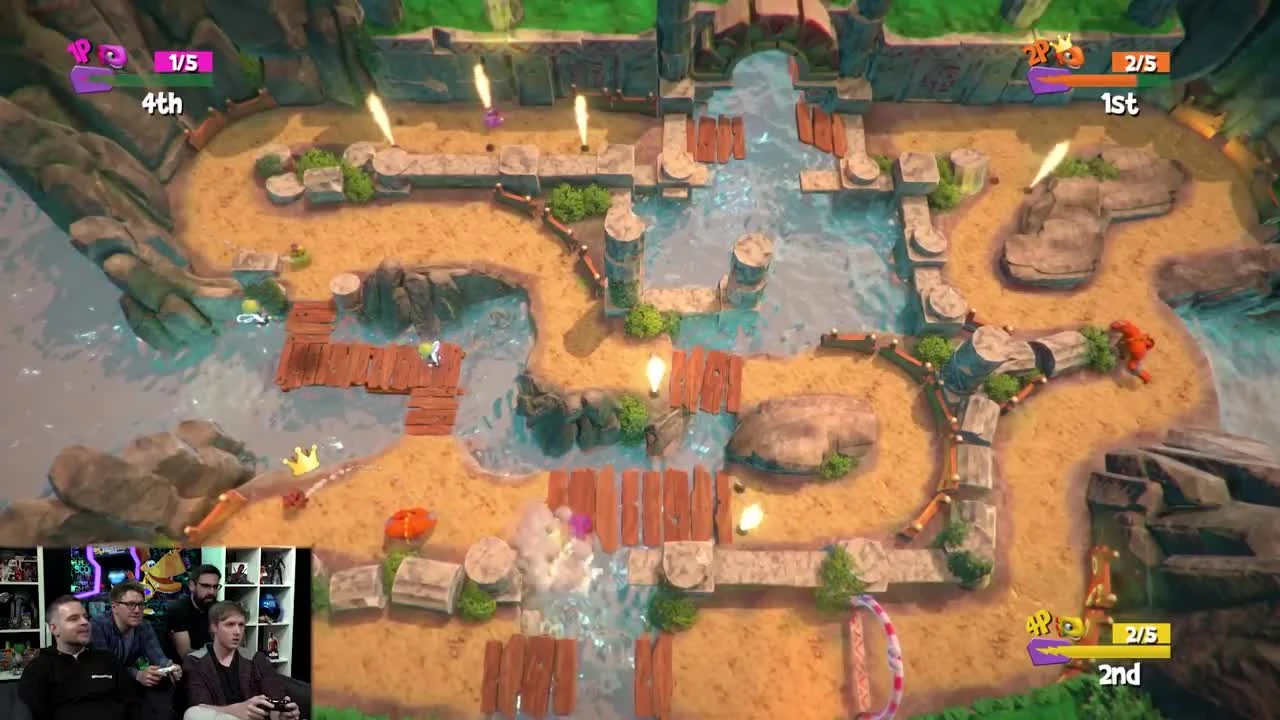 Yooka-Laylee - яркий сказочный платформер от ветеранов Rare получил новую демонстрацию мультиплеера