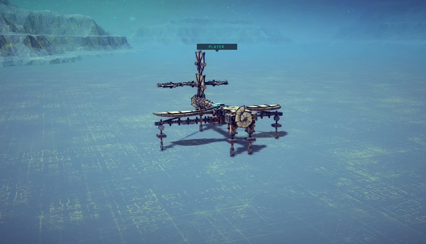 Besiege "самолет с шасси"