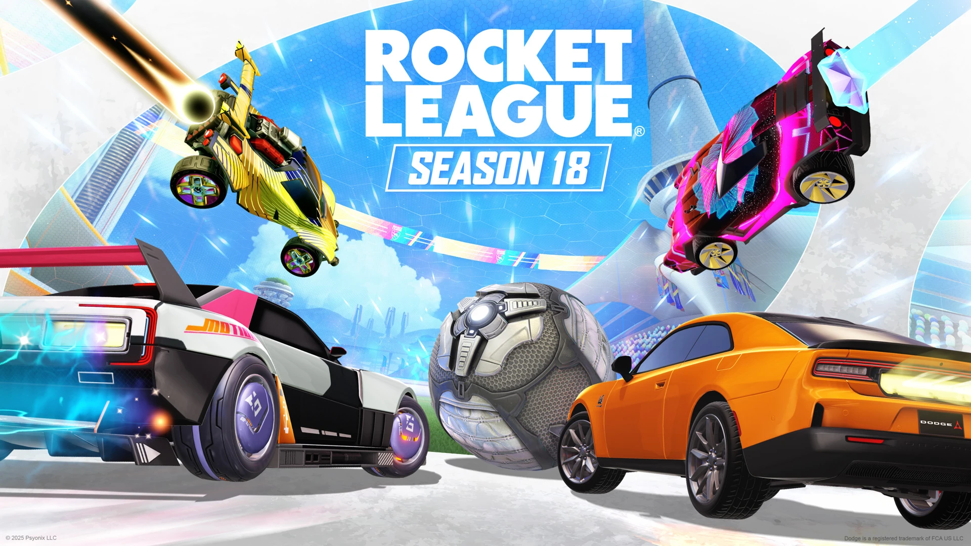 В Rocket League появятся новые мутаторы, голосовые сообщения и свежий Rocket Pass, с запуском 18-го сезона