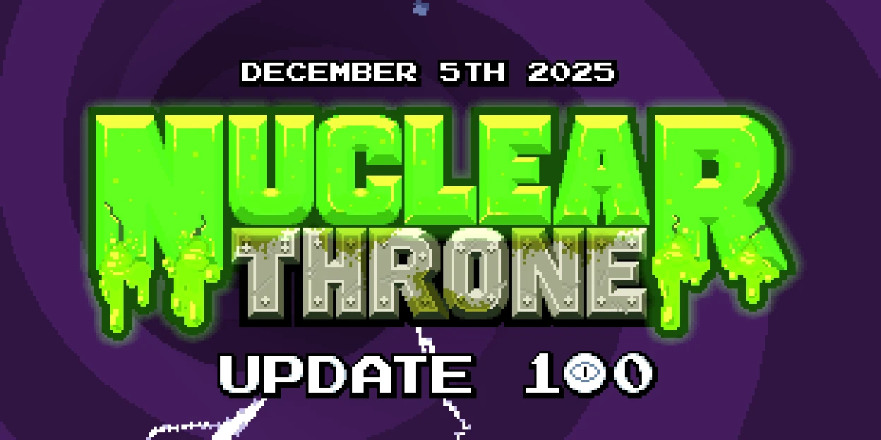 Разработчики игры Nuclear Throne анонсировали дату выхода обновления и представили концепт мерча по игре
