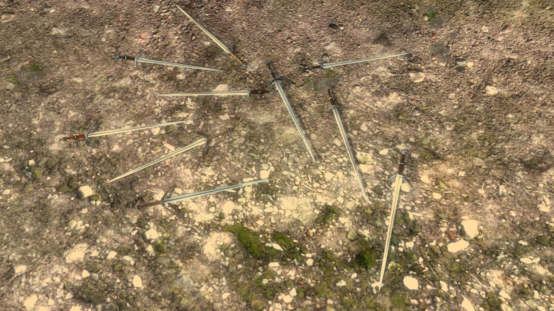 The Witcher "Полная переработка мечей"