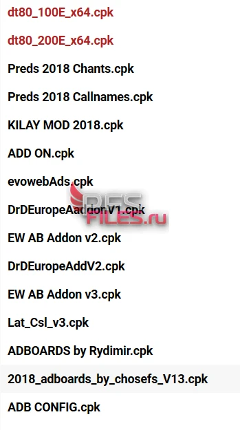 PES 2018 "ADD ON v.18 For PC 3.0 AIO by kilay"