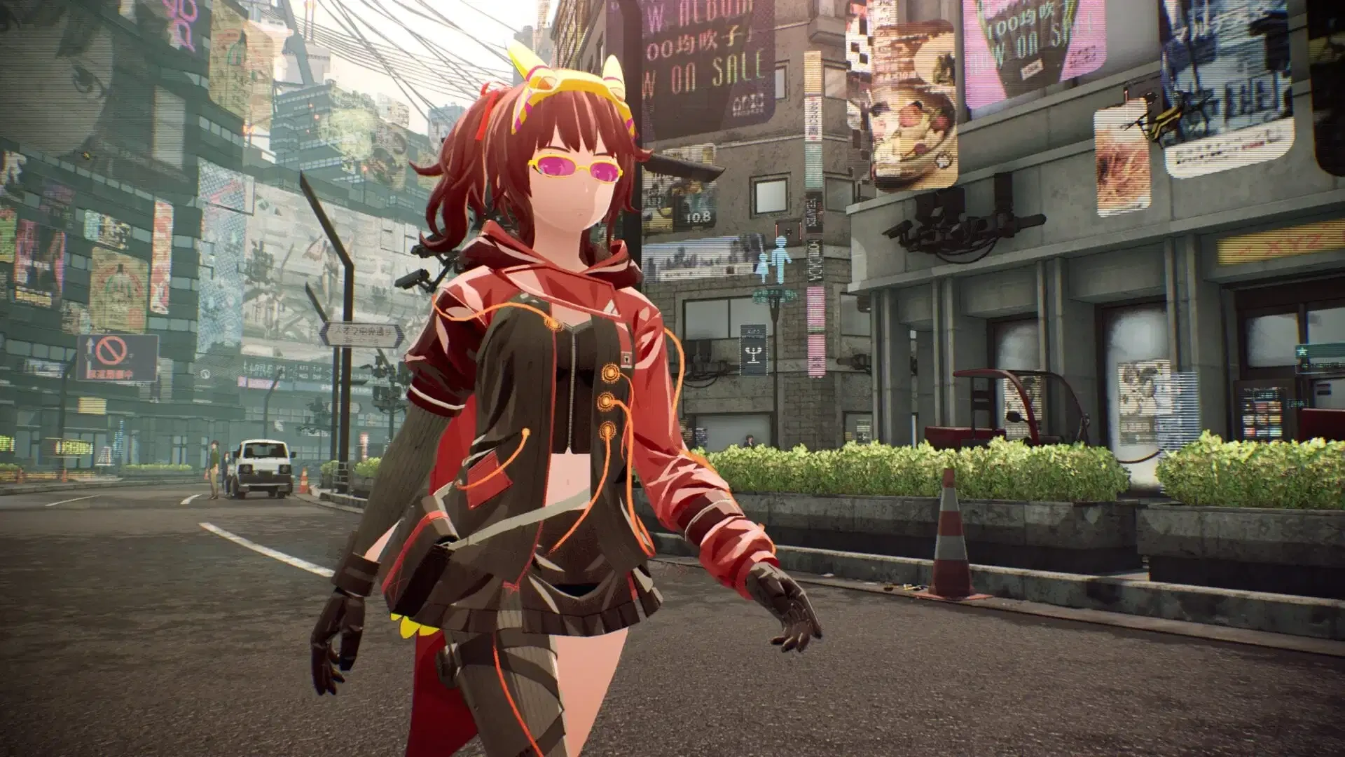 Новые скриншоты Scarlet Nexus демонстрирующие, персонажей, локации и многое другое