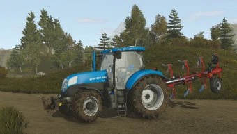 Pure Farming 2018 "Трактор New Holland T7"