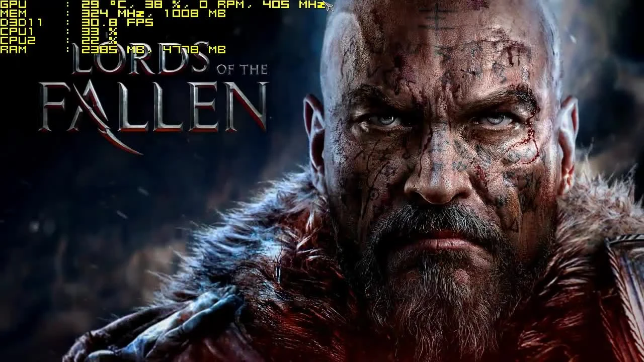 Тест Lords of the Fallen запуск запуск на супер слабом ПК (2 ядра, 4 ОЗУ, GeForce GT 630 1 Гб)