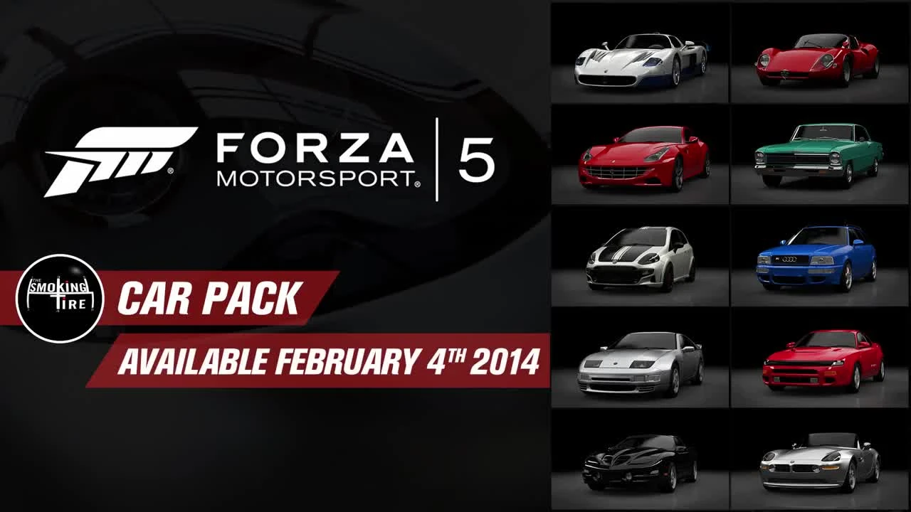Forza Motorsport 5 "Трейлер набора Smoking Tire Car Pack"