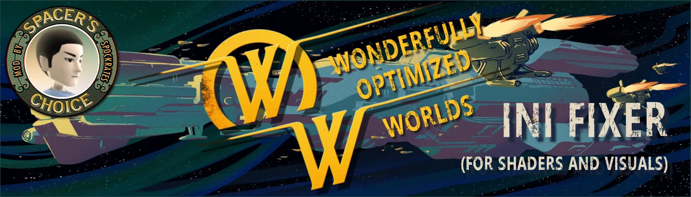 Outer Worlds "Оригинальные Ini-файлы"