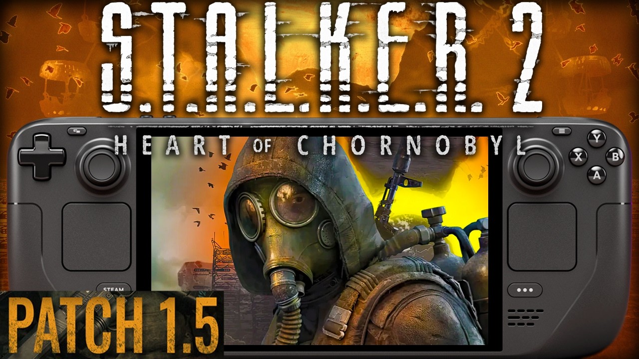 STALKER 2 на Steam Deck после патча 1.5 - сколько FPS выжмет портативка?