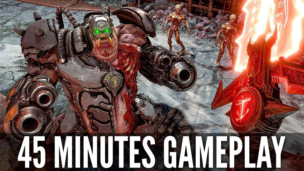 45 минут нового геймплея Doom Eternal