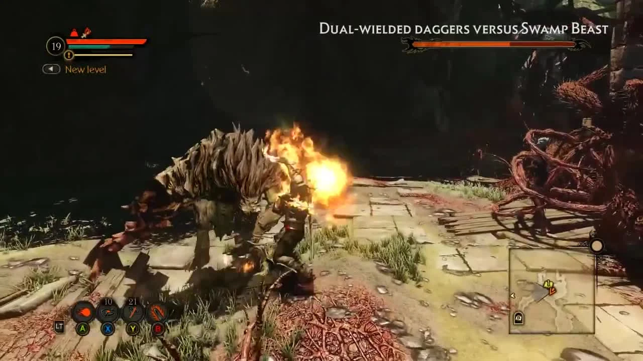 Bound by Flame "Геймплей боевой системы"