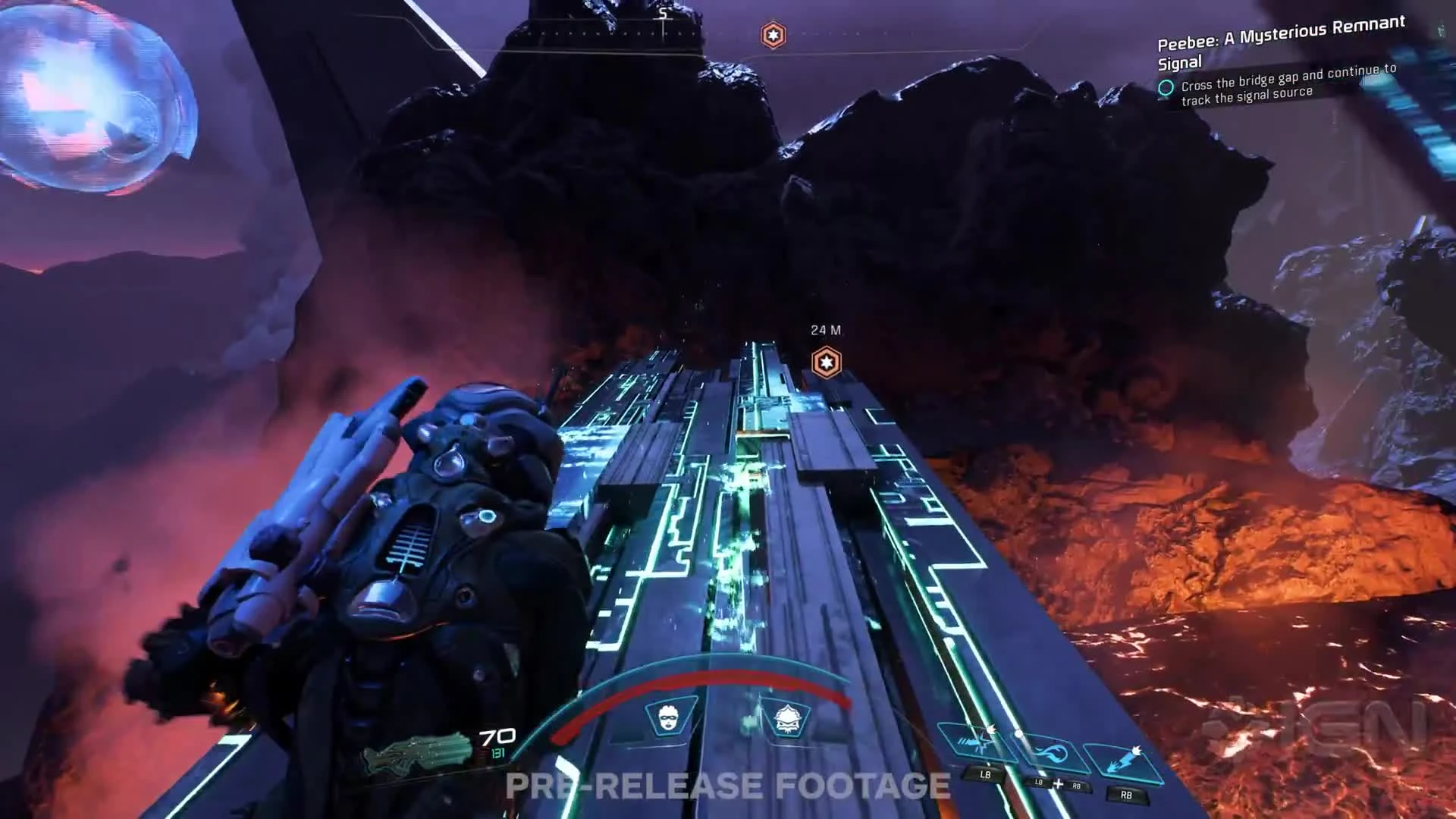 Миссия на лояльность ПиБи в геймплейном ролике Mass Effect: Andromeda