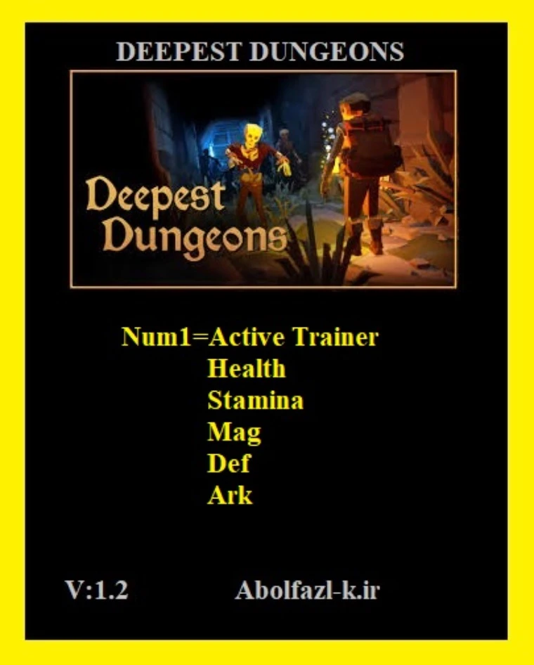 Deepest Dungeons "Трейнер +5" [1.2] {Abolfazl.k}