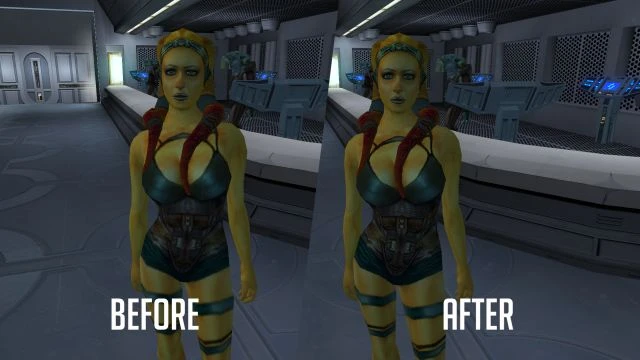 Модели персонажей Star Wars: Knights of the Old Republic улучшили с помощью нейросети