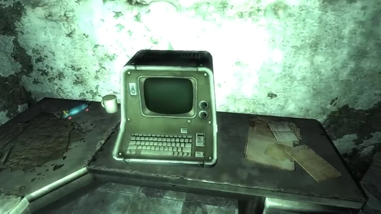 Псих Джонни Вес из офиса Хьюбрис Комикс | История Мира Fallout 3