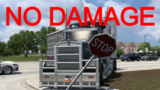 American Truck Simulator "No Damage - Отключение повреждений" [1.57.x]