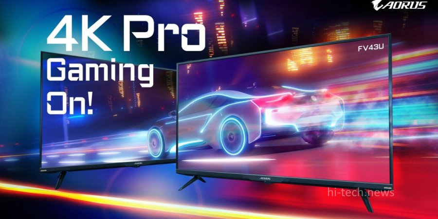 Gigabyte Aorus FV43U - 43-дюймовый игровой монитор