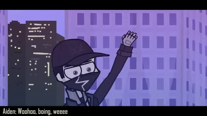 Анимационная пародия на игру Watch Dogs