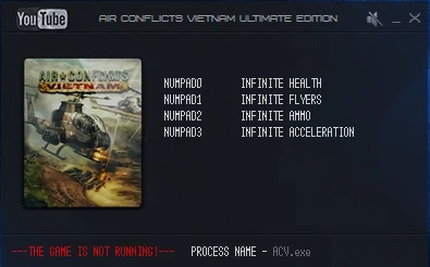 Air Conflicts: Vietnam Ultimate Edition: Трейнер/Trainer (+4) [1.0] {LIRW / GHL}