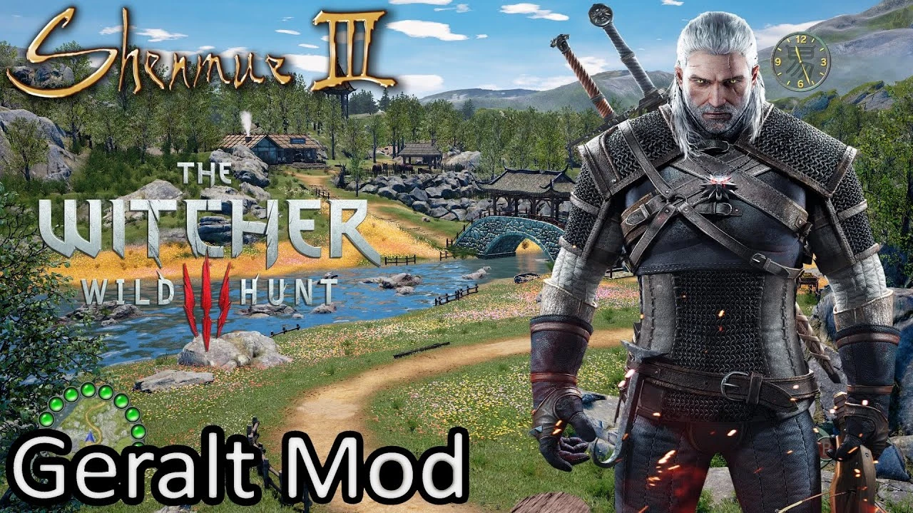 В Shenmue III добавили Геральта из Ривии