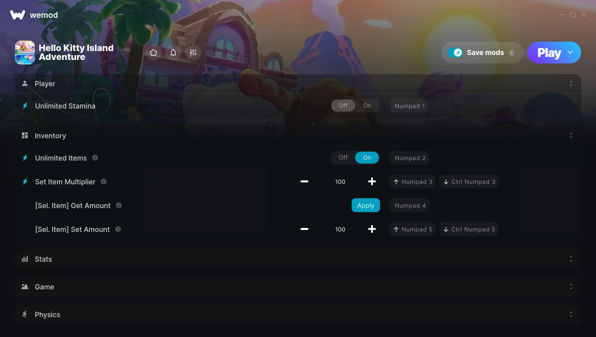 Hello Kitty: Island Adventure "Трейнер +12" [UPD: 30.04.2025] {GreenHouse / WeMod}