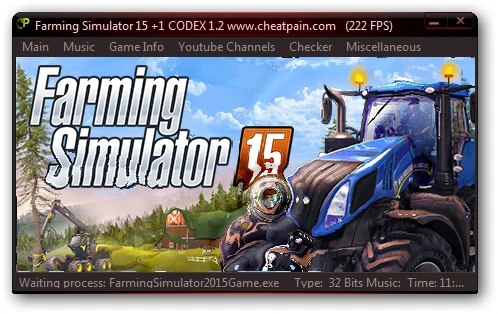 Farming Simulator 15: Трейнер/Trainer (+1: Деньги / Money) [1.2] {h4x0r}