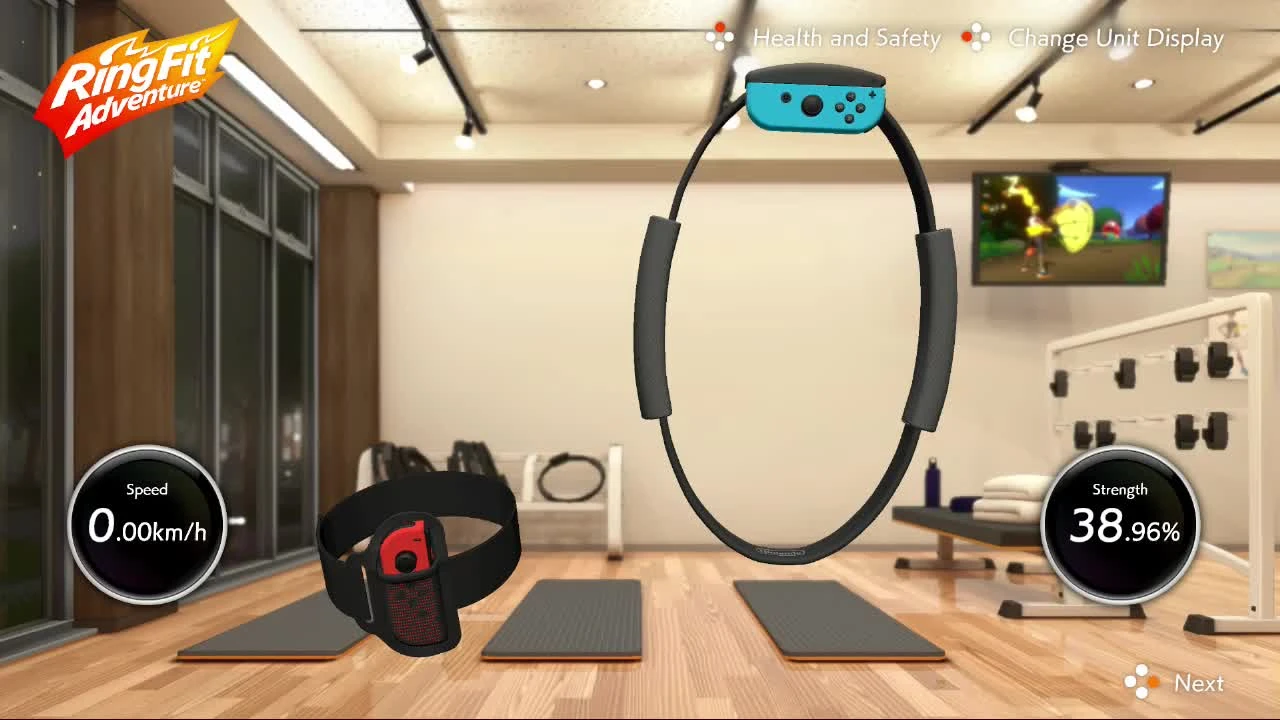 Музыкальная пасхалка в Ring Fit Adventure