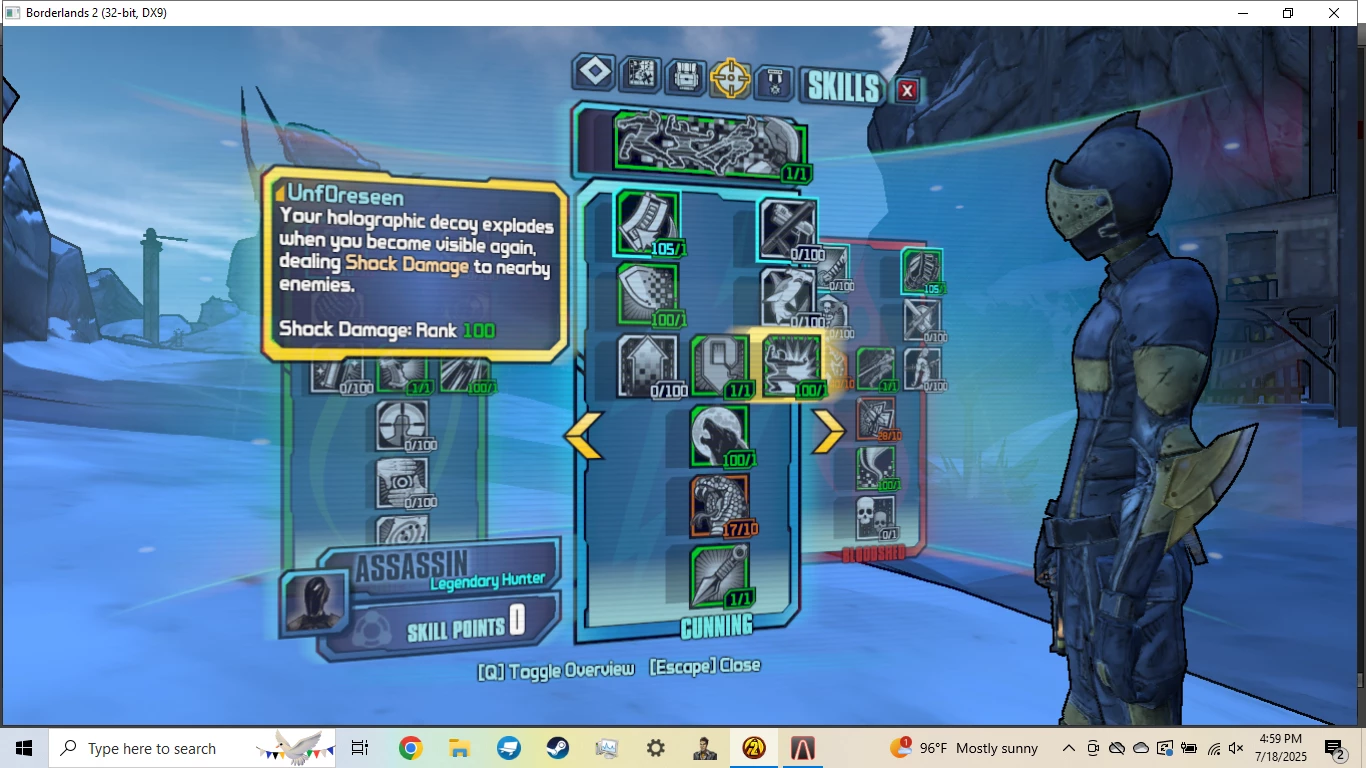 Borderlands 2 "Чит-Мод - В 10 раз больше очков навыка и увеличение уровня навыков до 100" [1.1] {BlModded114}