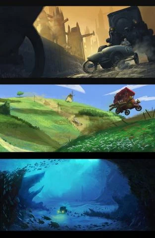 Новые Арты от Ника Карвера