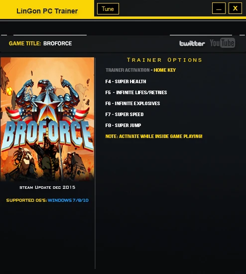BroForce: Трейнер/Trainer (+5) [Update Dec 2015] {LinGon}
