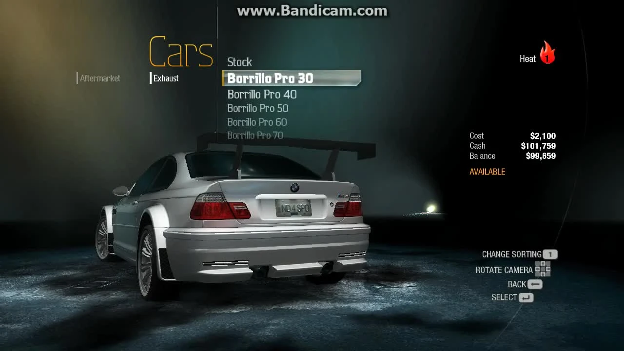 Как сделать BMW M3 GTR как в NFS Most Wanted в NFS Undercover