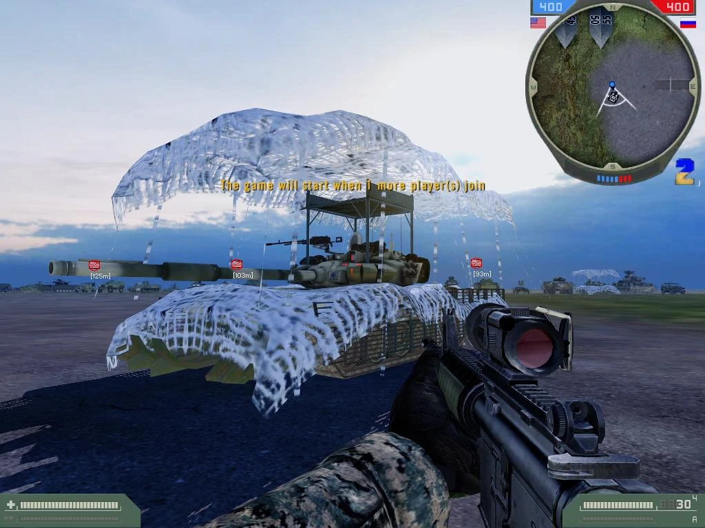 Battlefield 2 "Русский скин для Т-90"