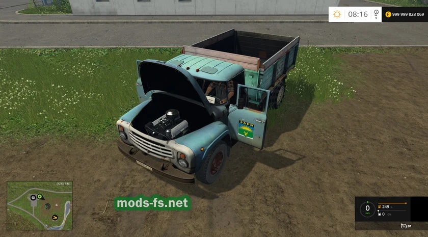 Farming Simulator 15 "Бортовая машина ЗИЛ Монстр"