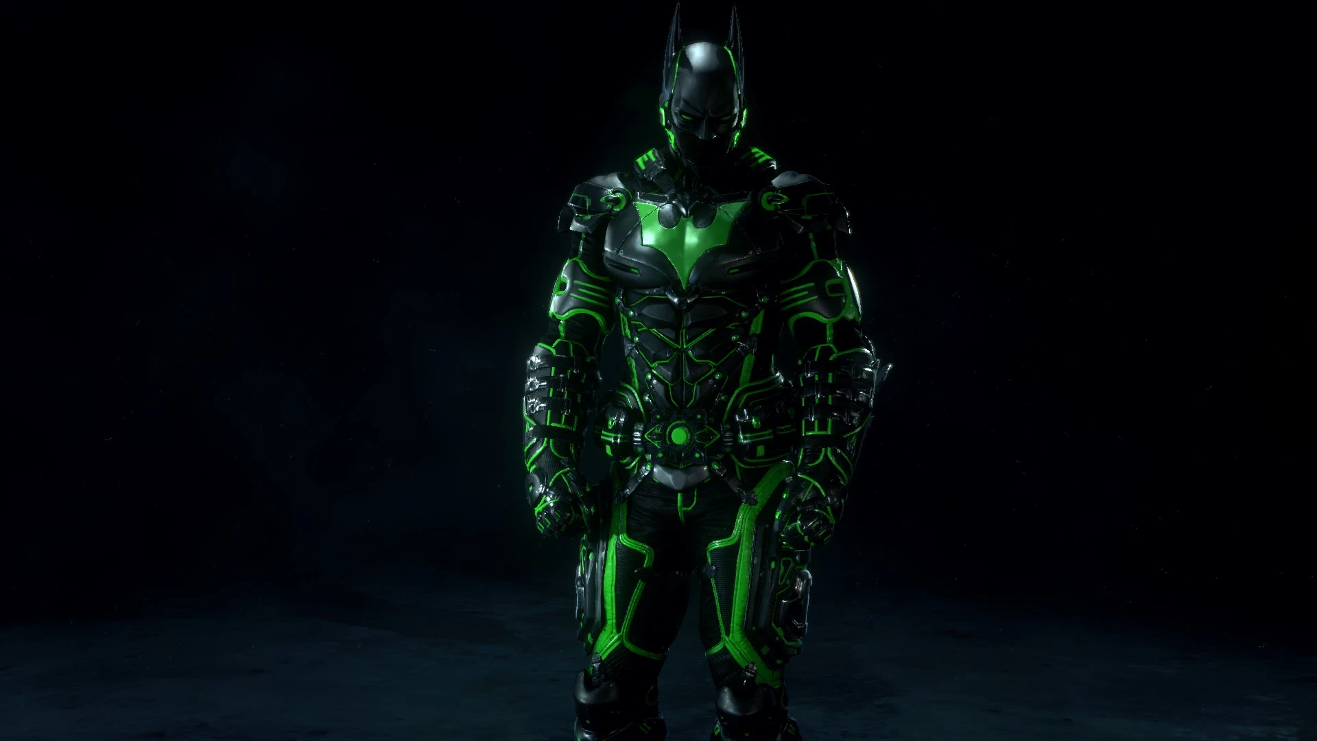 Batman: Arkham Knight "Batman Beyond Tron Skin (Green) (Зелёный)"