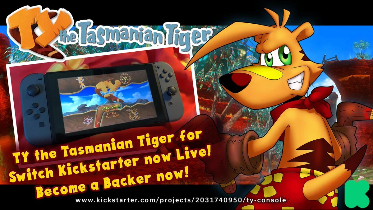 Возможно Ty the Tasmanian Tiger выйдет на Nintendo Switch