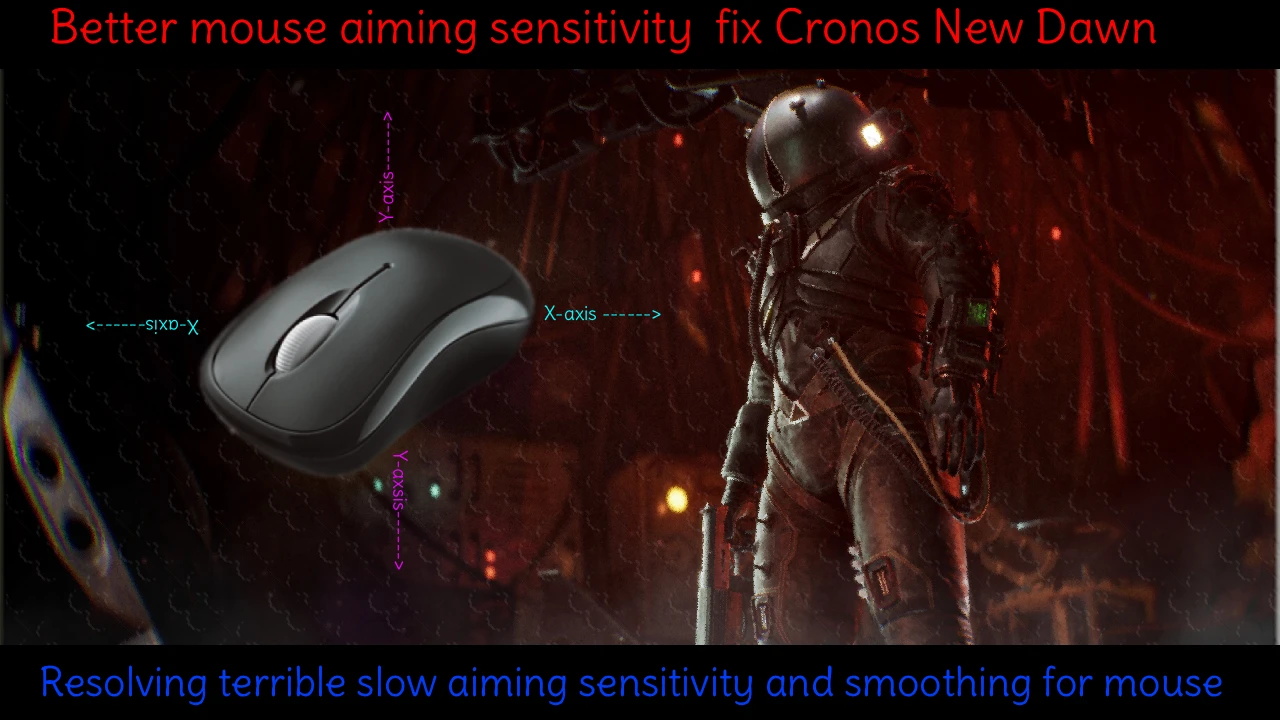 Cronos: The New Dawn "Фикс чувствительности мыши"
