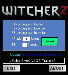 The Witcher 2 - Assassins of Kings: Трейнер (+5) [1.35] {drolle}