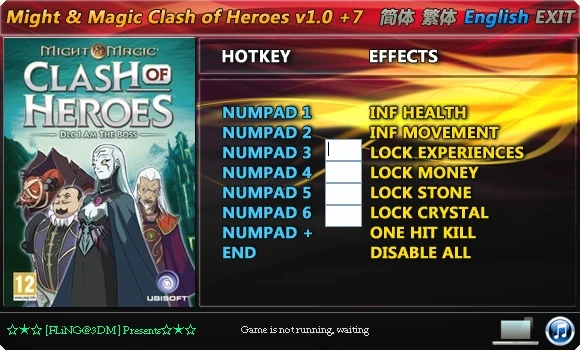 Might & Magic - Clash of Heroes: Трейнер (+7) [1.0] {FLiNG}