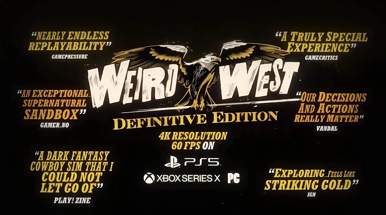 Weird West: Definitive Edition выйдет на PS5 и Xbox Series в мае