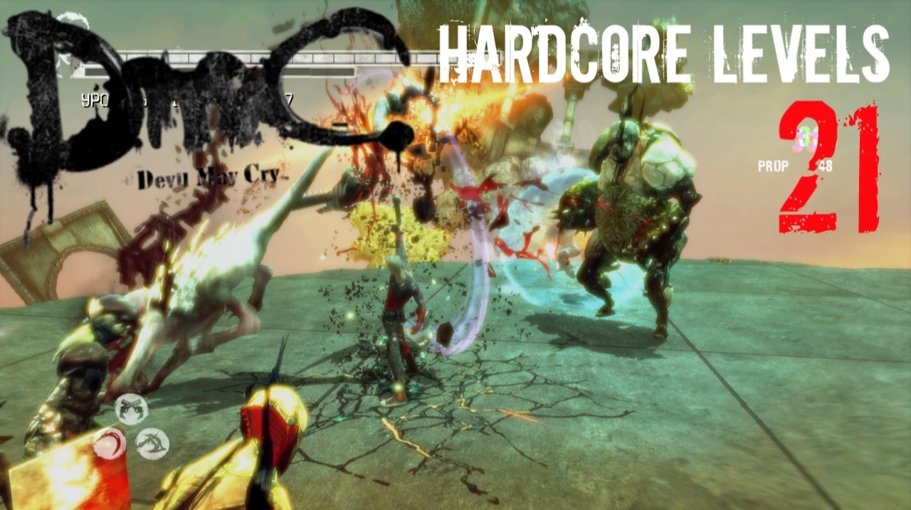 DmC: Devil May Cry "Мод 21 уровень для Кровавого Дворца"