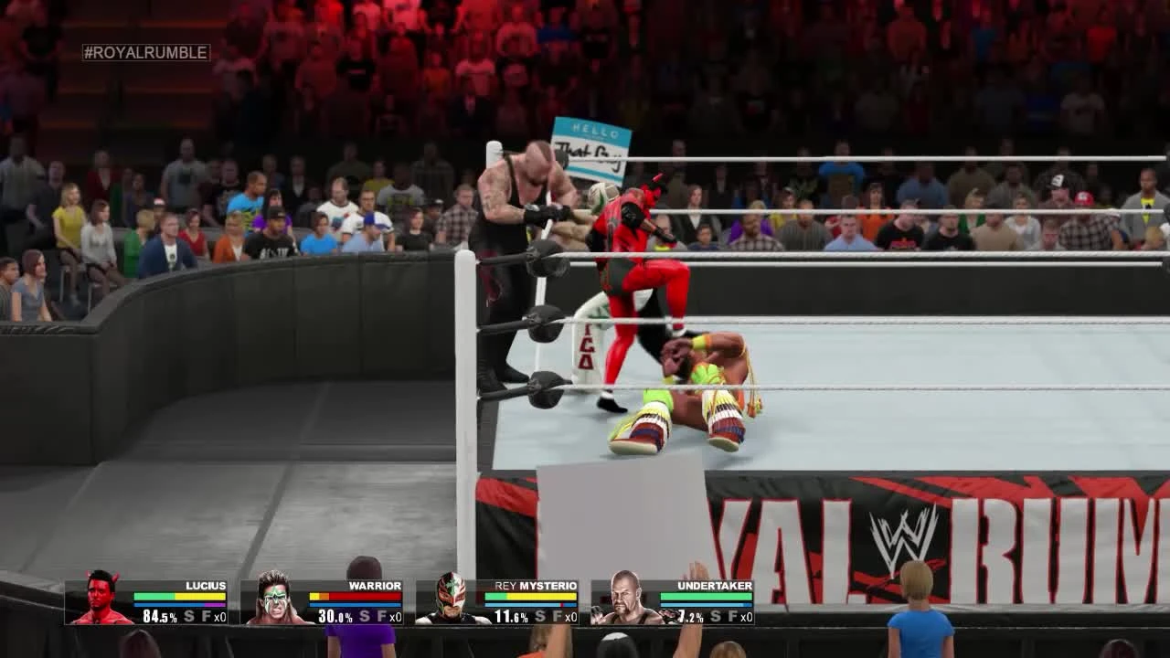 WWE 2K15 "LUCIUS побеждает 29 противников (Royal Rumble 30 MAN)"