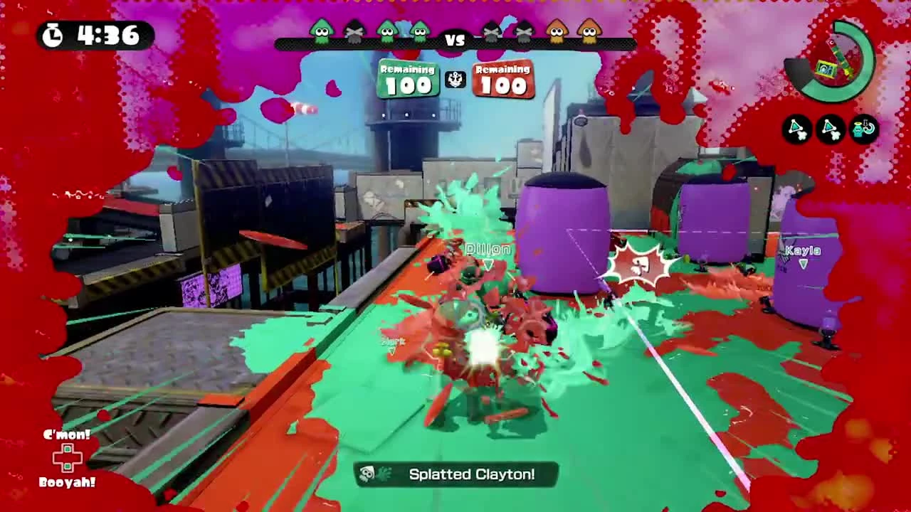 Трейлер в честь обновлений Splatoon