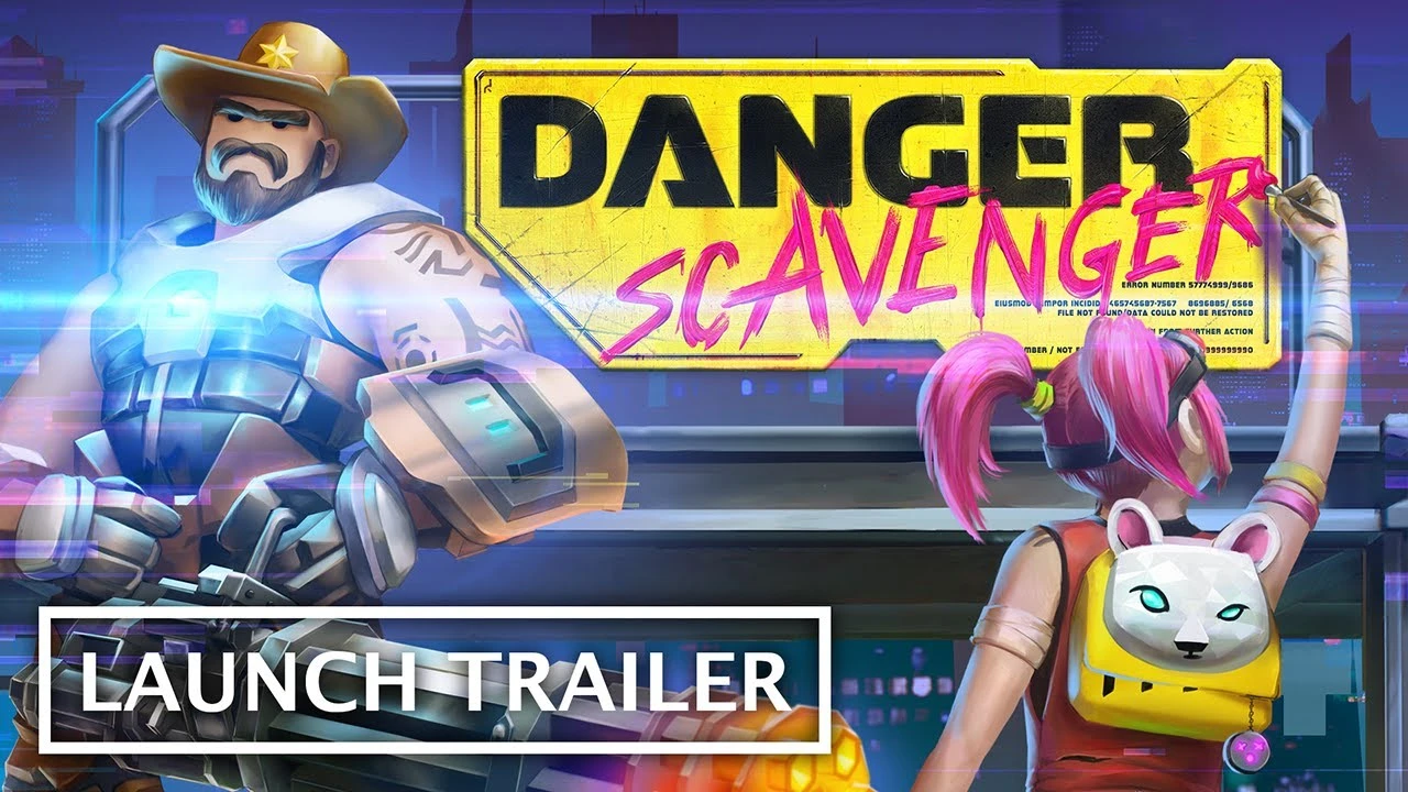 Киберпанк-экшен "Danger Scavenger" теперь доступна в GOG и Steam