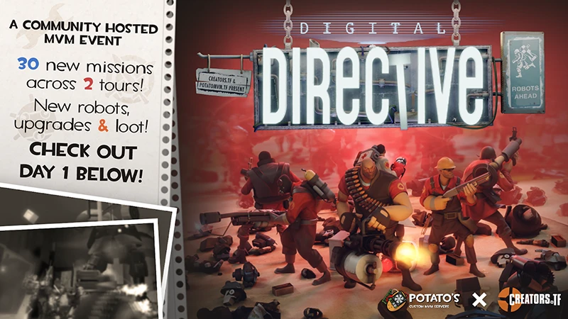 В Team Fortress 2 начинается операция "Цифровая директива"