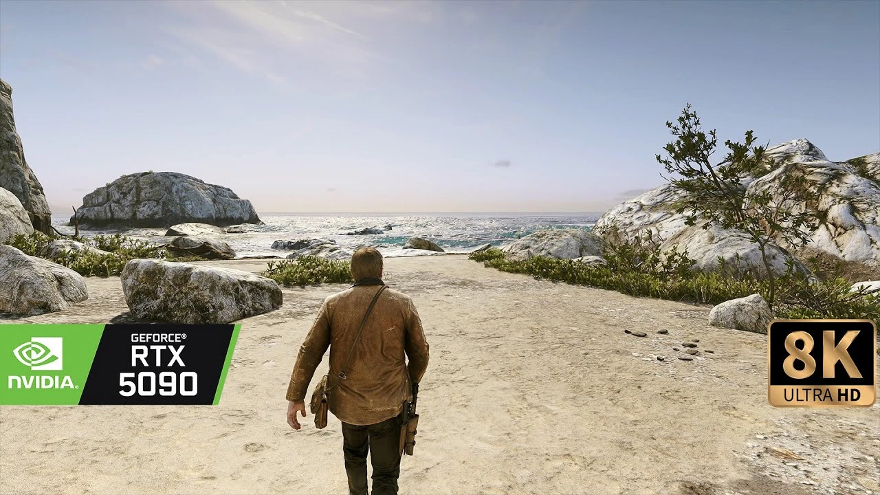 Максимально реалистичная графика в Red Dead Redemption 2 на RTX 5090 в 8K