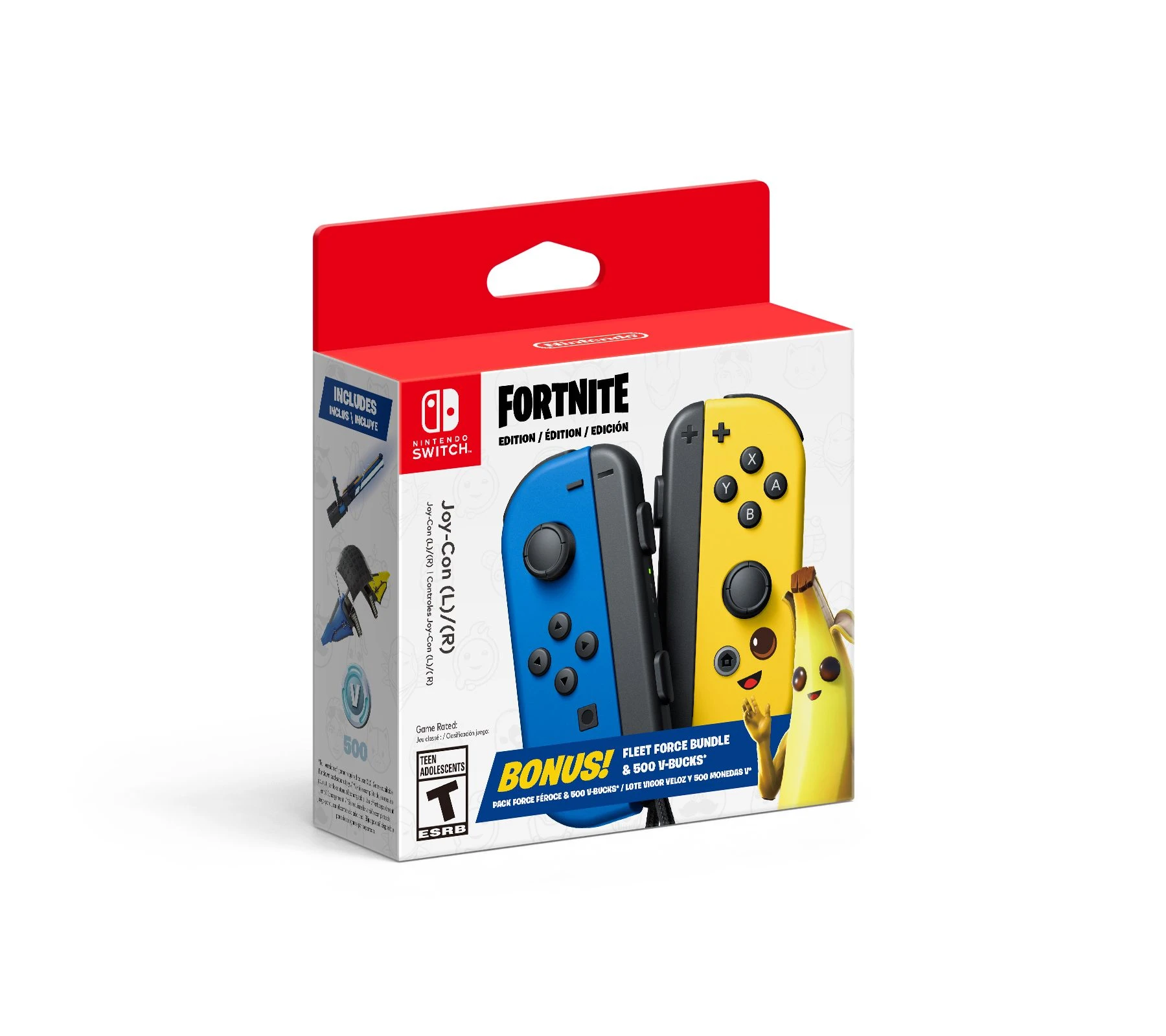 Nintendo выпустит контроллеры Joy-Con в символике королевской битвы Fortnite