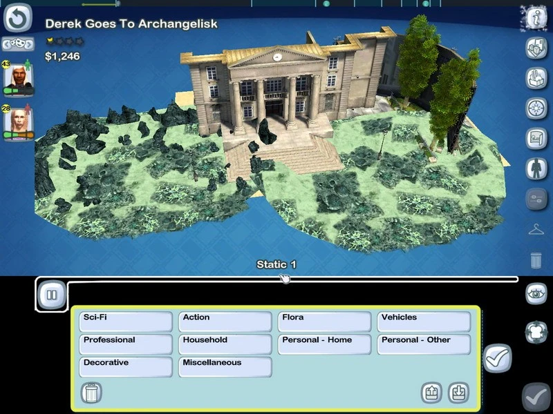 The Movies "Декорация - Alien Planet"