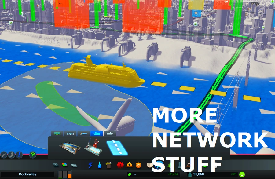 Cities: Skylines "More Network Stuff для версии 1.13.0-f7"