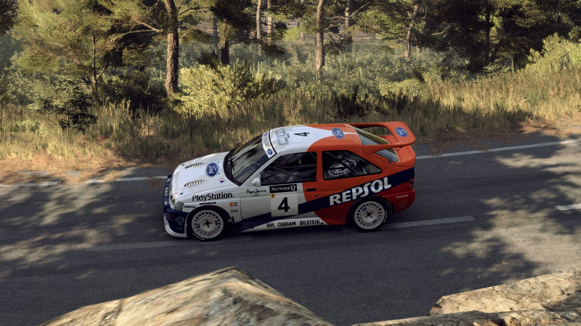 DiRT Rally 2.0 "Ливрея Carlos Sainz для Ford Escort Cosworth"
